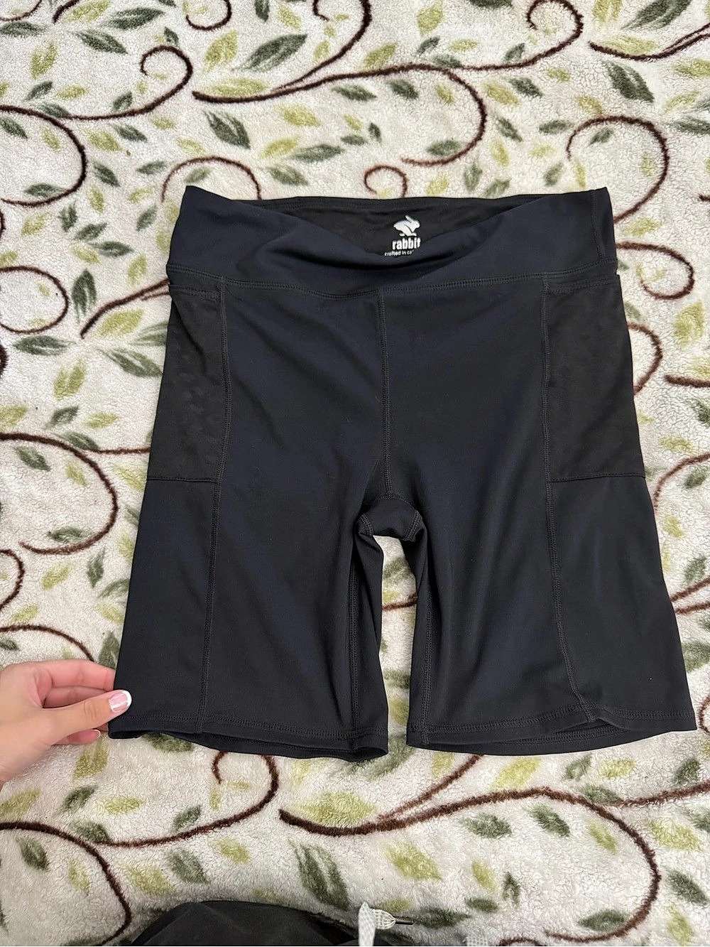 Rabbit Speed Leggy Shorts Women's Athletic Shorts Black Medium